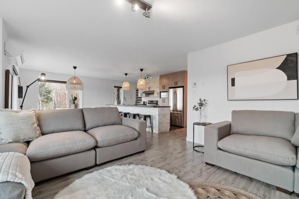 Initial - Boho - Mont-Sainte-Anne Apartment Beaupre Luaran gambar